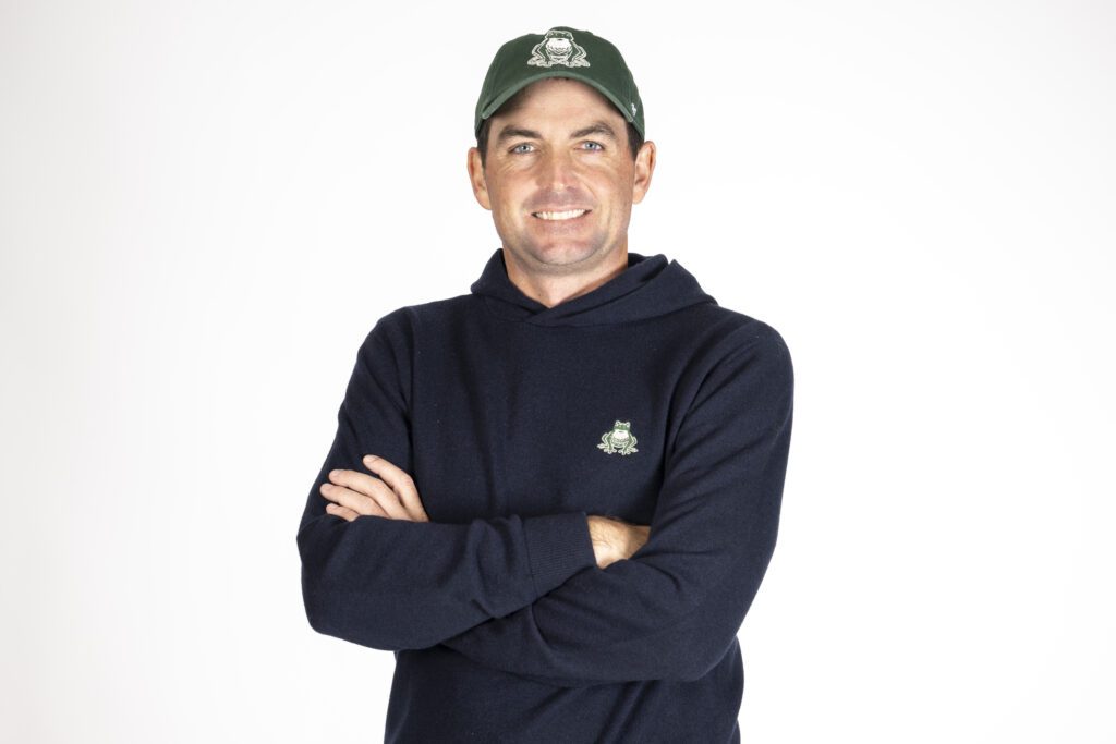 Portrait of team U.S.A Ryder Cup Captain Keegan Bradley smiling and crossing his arms