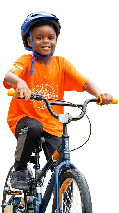 United Healthcare Children's Foundation Grant Recipient AJ bike